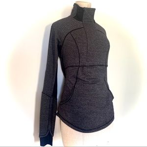 LULULEMON Grey and Black Pullover